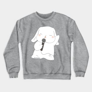 Singing Rabbit | Bunniesmee Crewneck Sweatshirt